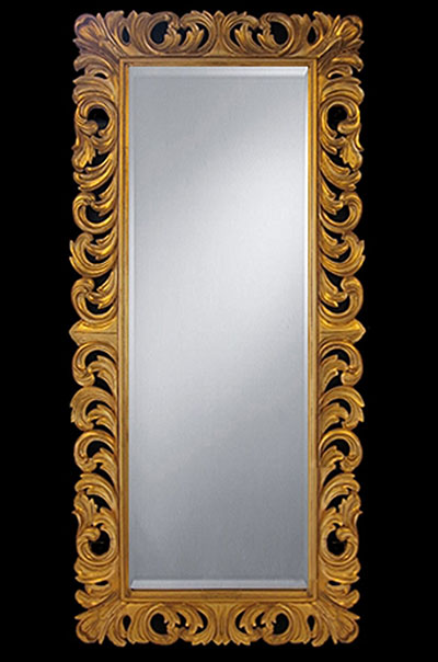 Gold Mirror 99 x 215CM - Click Image to Close
